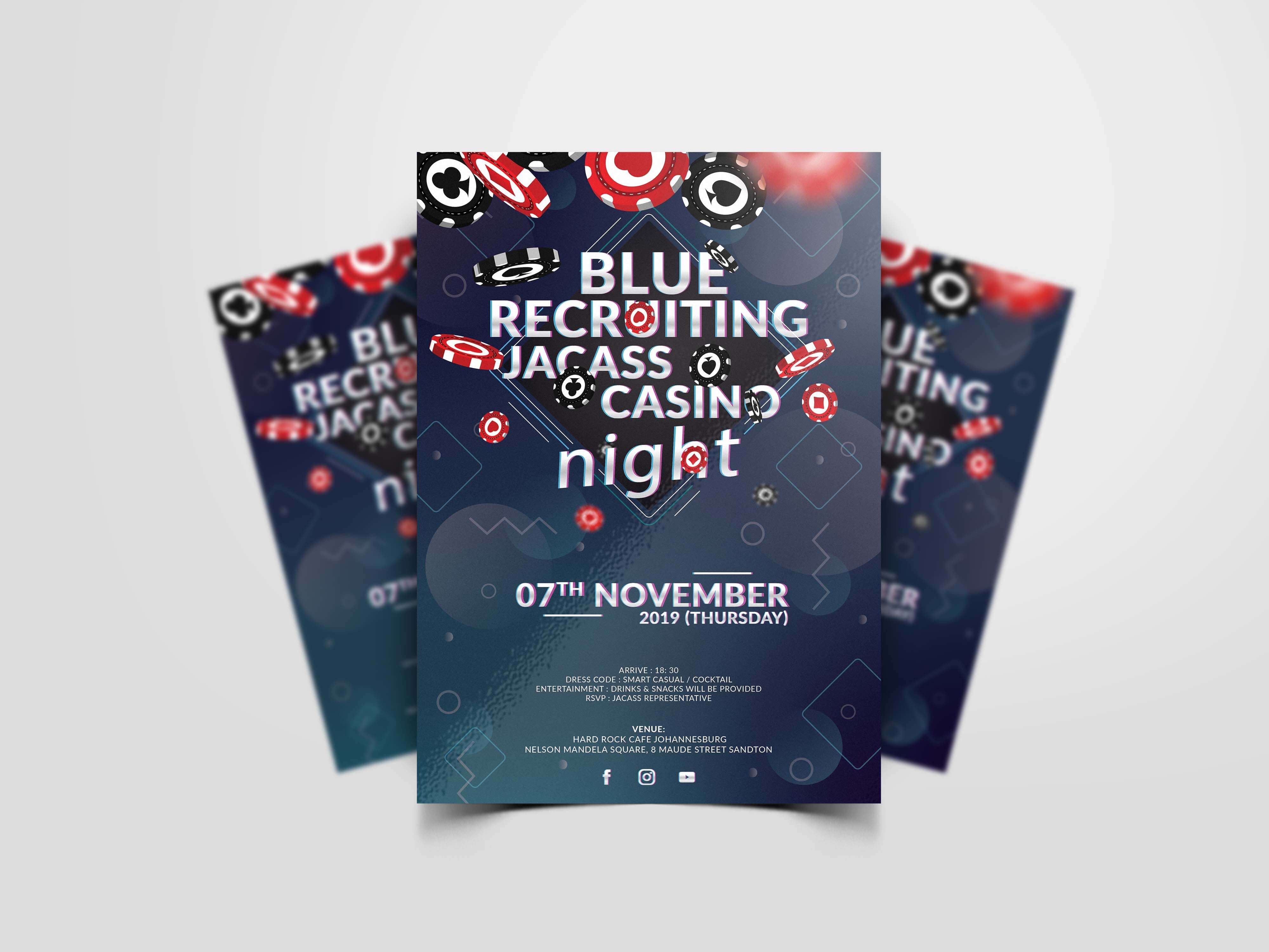 Blue Recruiting Jacass