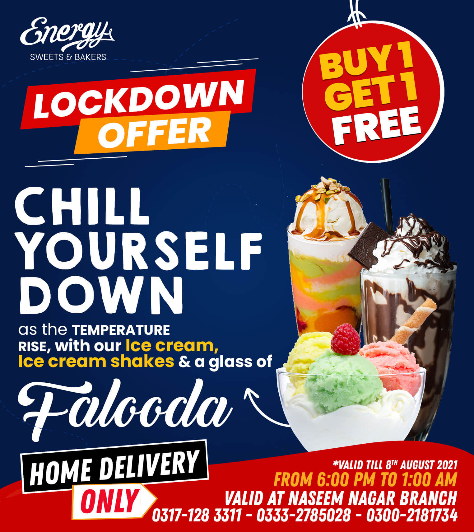 Energy Sweets falooda