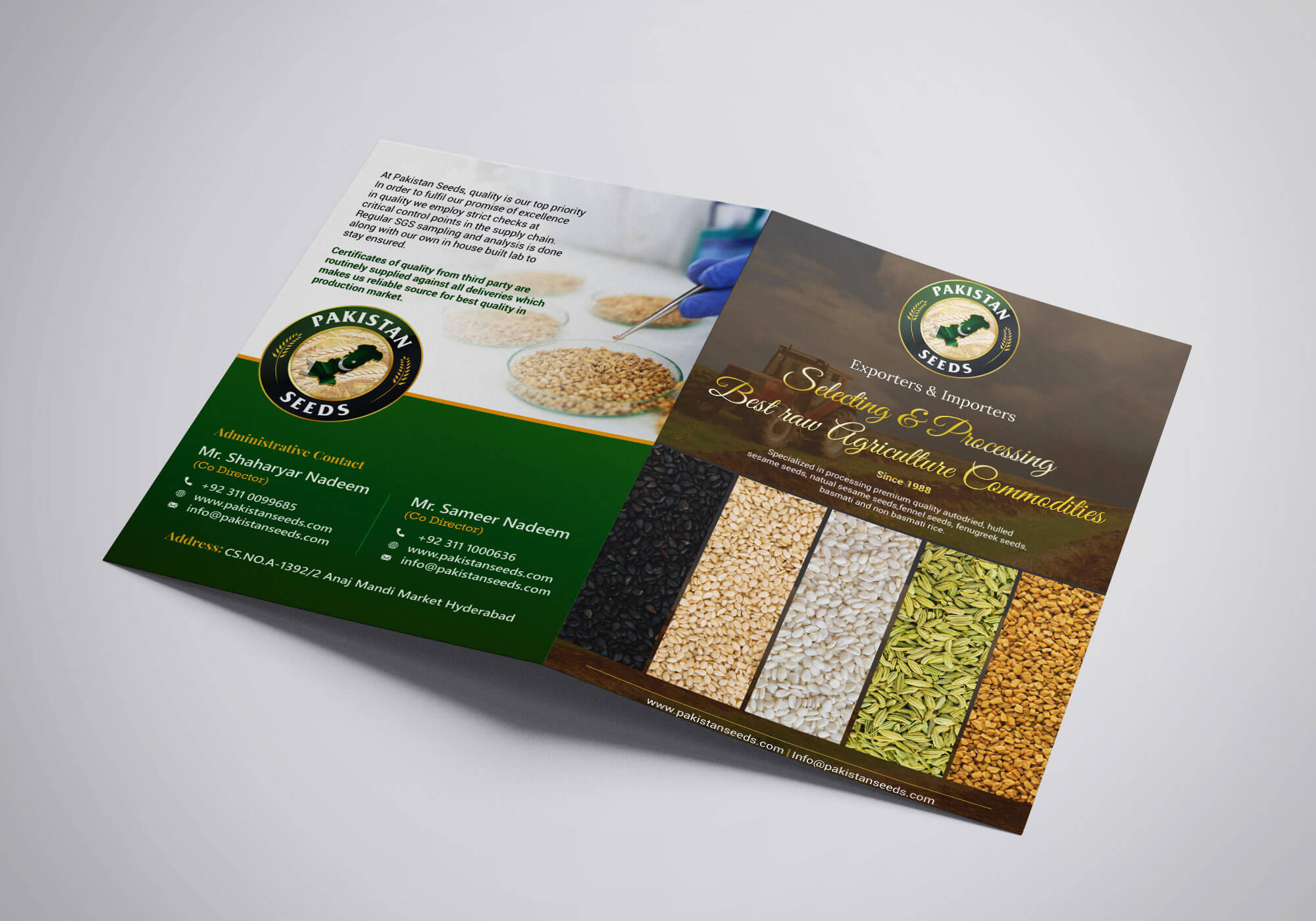 Pakistan Seeds Bi fold
