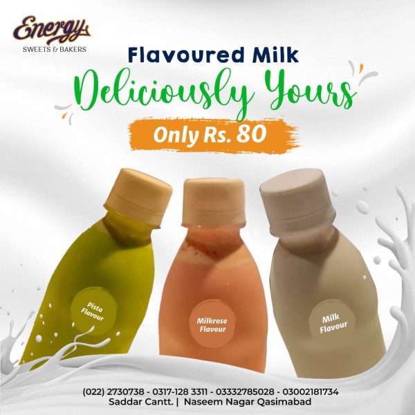 Energy Sweets Flavoured Milk